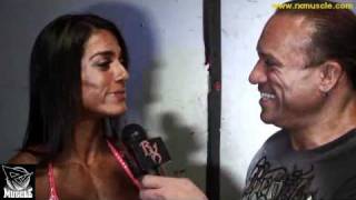 Maria Luisa Diaz After Winning the 2010 NPC Eastern USA Figure Overall!