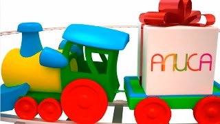 Мультфильмы из игрушек от Алисы - маленький паровозик и новые подарки