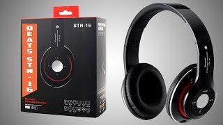 Видео обзор Bluetooth наушников Beats STN - 16 (распаковка) Мой Обзор