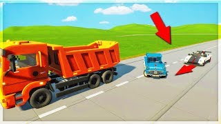 ПРИ ОБГОНЕ НЕ ПОСМОТРЕЛ В ЗЕРКАЛА=СМЭРТЬ | BRICK RIGS