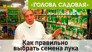 Голова садовая - Как правильно выбрать семена лука