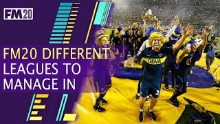 FM20 Fun & Different leagues to try | Football Manager 2020 Unique Leagues to manage in