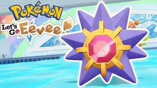 ALMOST LOST TO STARMIE - Pokemon Let's Go Pikachu and Eevee - Ep 4