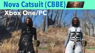 Fallout 4 Xbox One/PC Mods|Nova Catsuit (CBBE)