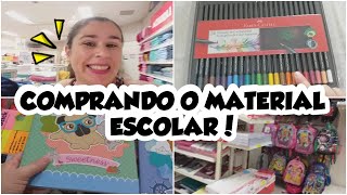 VLOG - COMPRANDO O MATERIAL ESCOLAR DA SOFIA/2020 - GISLAINE TRINDADE