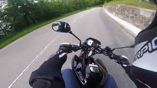 montée saint nizier Yamaha ys 125