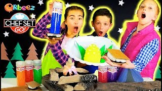 Chef Set Go! Goes Camping - Best Camping Party Foods! | Official Orbeez