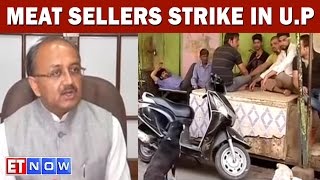 Meat Sellers Strike In Uttar Pradesh