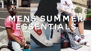 MEN'S SUMMER STREETWEAR ESSENTIALS 2017