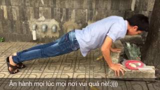 Đổi tiền ship lấy hít đất - Street Workout Làng Hoa ? | Street Workout Làng Hoa