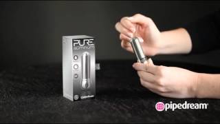 Мини вибратор Pure Aluminium Small Silver Краснодар