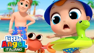 Giochi sulla spiaggia | Gita al mare con bambini | Little Angel Italiano