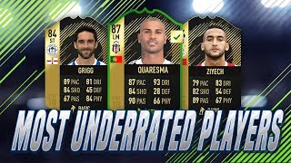 FIFA 18 UNDERRATED CARDS - MOST UNDERRATED CARDS ON FIFA- FIFA 18 SQUAD BUILDER