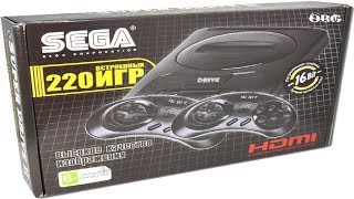 Sega Super Drive 2 HDMI + 220 действительно классных игр