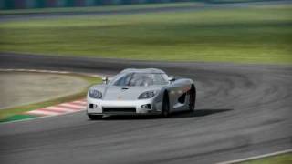 Mercedes SRL McLaren Stirling Moss vs Koenigsegg - NFS Shift 2 (PC)