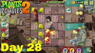 Pirate Seas Day 28 I Plants Vs Zombies 2 I Gameplay Walkthrough I Level 28