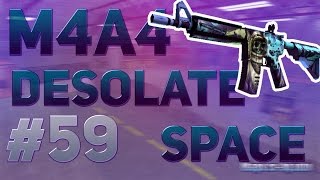 Обзор Моделей оружия из CS:GO Для CS 1.6 -#59 M4A4 Desolate Space
