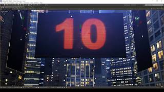 Happy New year After effect composite tutorial 3D models in after effects - Part_2