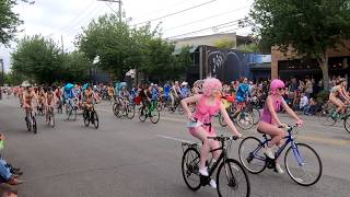 Naked Bicyclists Uncut - Fremont Solstice Parade 2019 Seattle