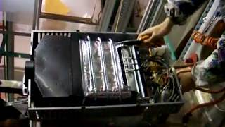 Тест газовой колонки в Китае или проверка на утечку газа и работу.