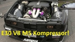 BMW E30 V8 600hp S62 kompressor by Limmet
