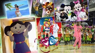 O carnaval do SHOW DA LUNA, MASHA E O URSO, TURMA DA MôNICA, A CASA DO MICKEY MOUSE!