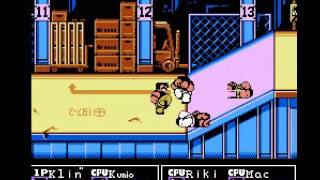 Прохождение Nekketsu Kakutou Densetsu (Бои без правил)