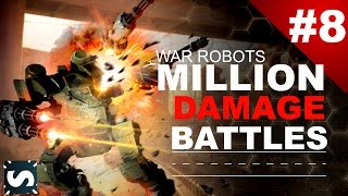 War Robots - Million Damage Battles #8 [1.2M Dead City]