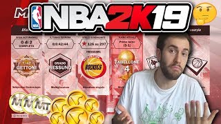 UN PACK OPENING A LUGLIO ............... PER PARLARE DEL MY TEAM DI NBA 2K19