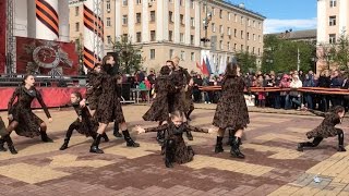 "Кукушка", сборная TKF1371, TODES-Калуга, концерт 9 мая, Театральная площадь, Калуга
