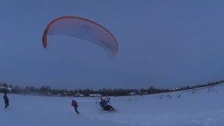 Большая распаковка, и запускаем паралёт!