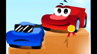 Машинки мультик. Мультики про красную машинку все серии ПОДРЯД! Red car video for kids