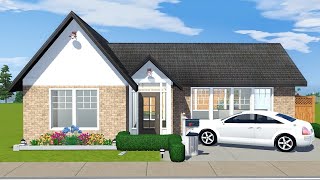 THE SIMS 3 SPEED BUILD | Single Mum Bungalow