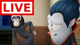 ?LIVE Lustige animierte Karikatur | Spookiz  Skeleton Verkleidung | Karikatur für Kinder LIVE