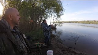 Рыбалка с подписчиком на Каховском вдхр.