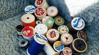 Винтажные Американские Нитки с Секонд Хенда 2019