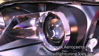 AUDI Q7 замена линз в фарах