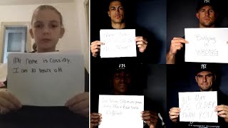 New York Yankees Respond to Bullied Girl in Video: 'Got Your Back!'