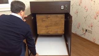Откатной барабан для чистки меха