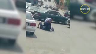 Жесткое задержание в Таразе 12 июня 2018