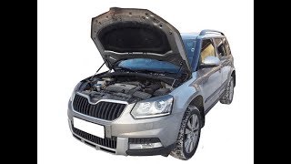 Газовый упор капота ​Skoda Yeti рестайлинг (2014 - н.в.)