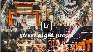 Tutorial Lightroom CC android STREET NIGHT PRESET free download .DNG file tinggal copy paste