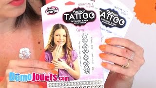 Test Fashion Tattoo de Kanaï Kids - Démo Jouets
