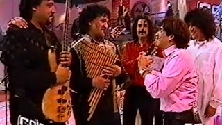 ILLAPU en programa Rojo junto a Mon Laferte año 2003.