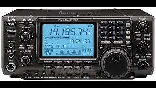 Icom IC-746 ремонт (repair)