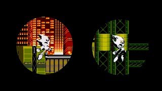 Super Sonic 2 vs Super Sonic Mania - Slow Motion