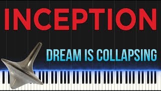 Inception - Dream Is Collapsing | Hans Zimmer (Piano Tutorial Synthesia)