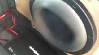 Regular Cab Truck Subwoofer Doin' Work!