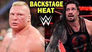 10 WWE Wrestlers with BACKSTAGE HEAT in 2018 - Brock Lesnar, Roman Reigns & more