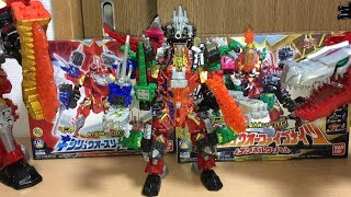 【今更ですが】騎士竜戦隊リュウソウジャー　ミニプラ騎士竜合体01＆02　竜想像合体も♪今年のミニプラも騎士道感じるぜ！　前田動画